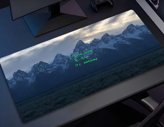 I Hate Being Pi-Polar It's Awesome Album Pad